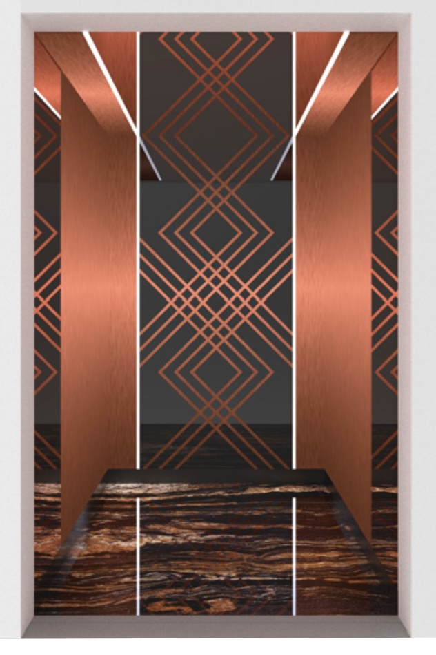 کابین آسانسور مدل ارومیه